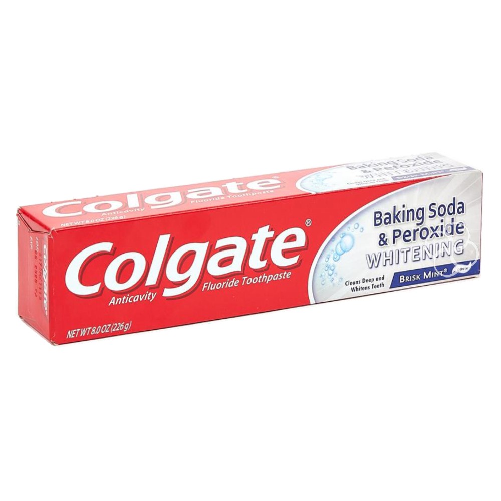 Colgate Baking Soda & Peroxide Whitening Toothpaste 226g | Shopee ...