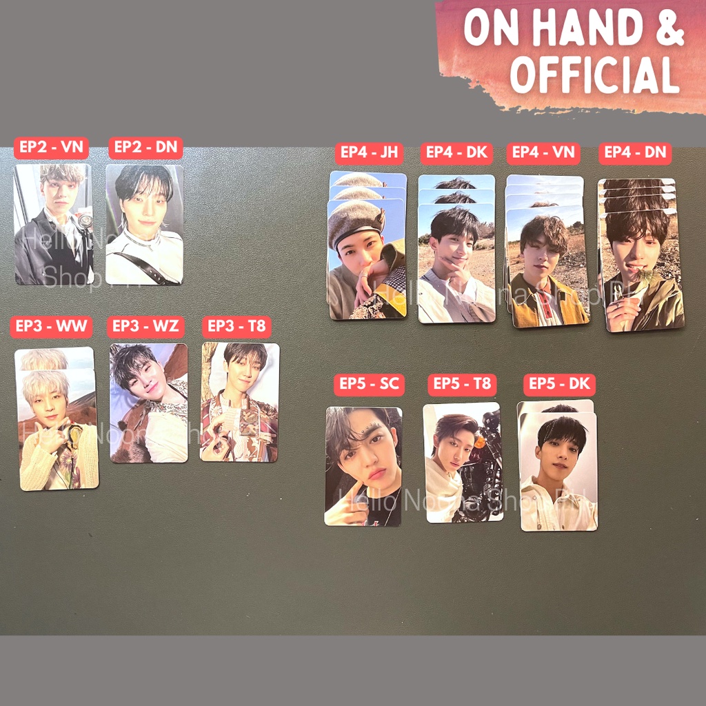 Seventeen Face The Sun Photocards Control Shadow Ray Pioneer Path Shopee Philippines