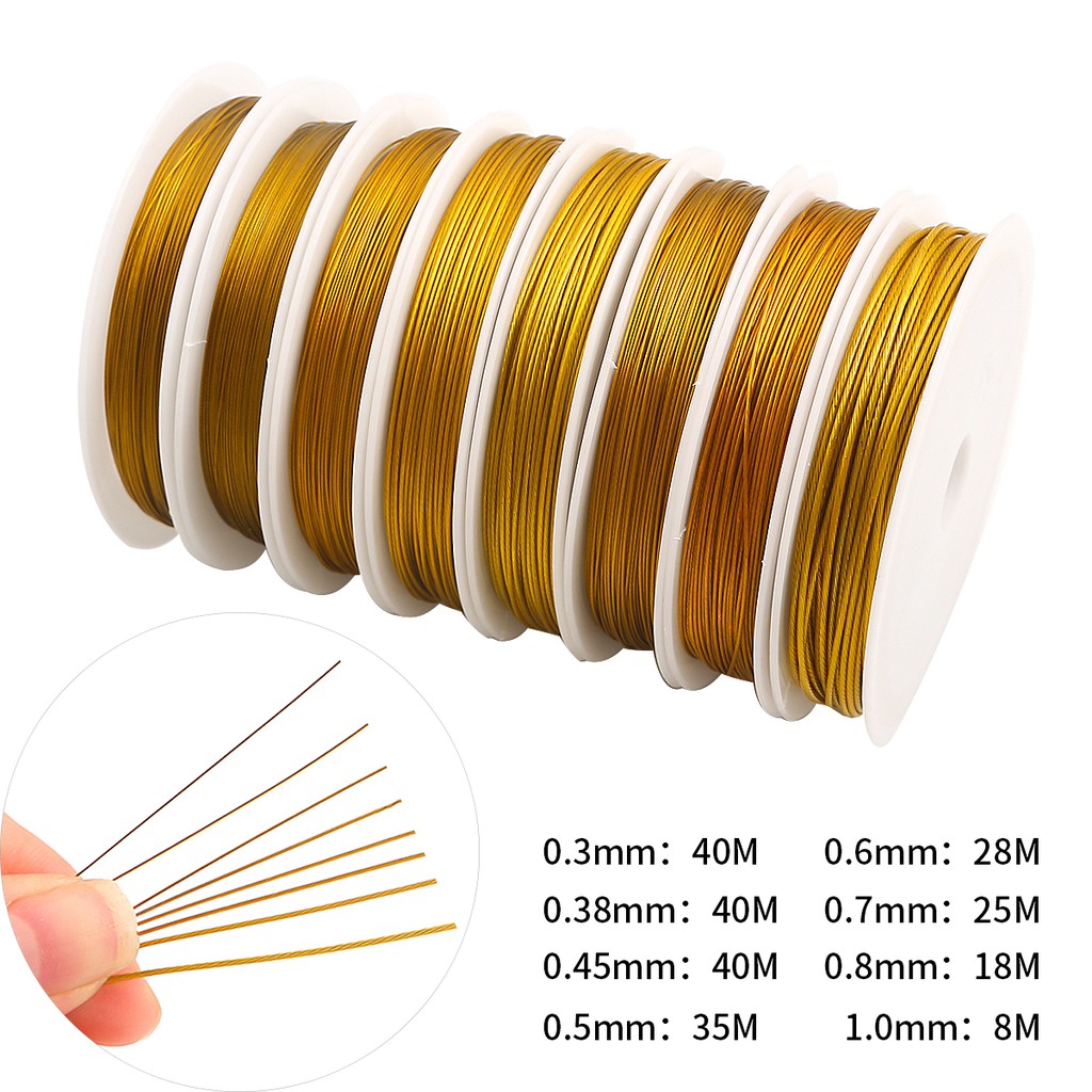 1 Roll 0.3/0.38/0.45/0.5/0.6/0.7/0.8/1mm Resistant Strong Line
