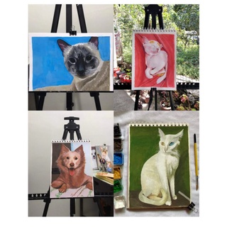 Pet Customized Pet Portrait painting commission #6