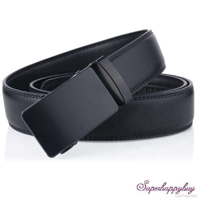 solid leather mens belts