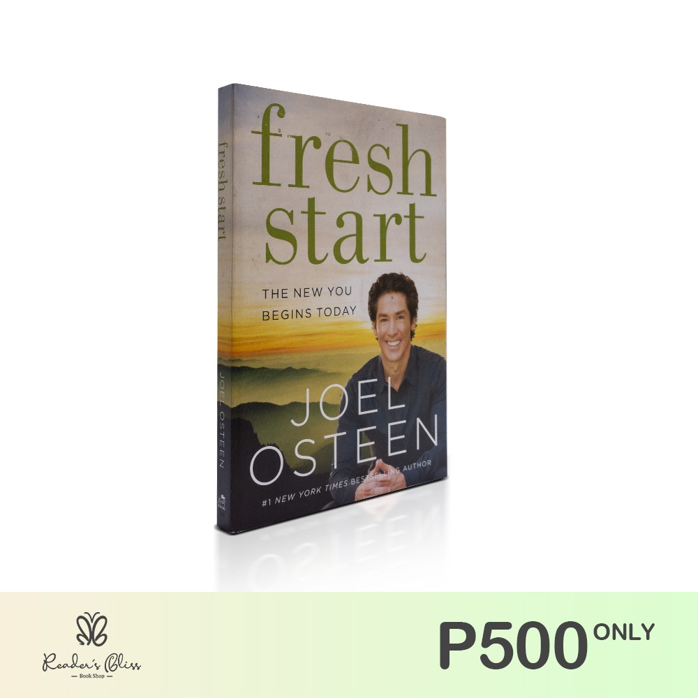 Fresh Start The New You Begins Today By Joel Osteen Pb Shopee Philippines