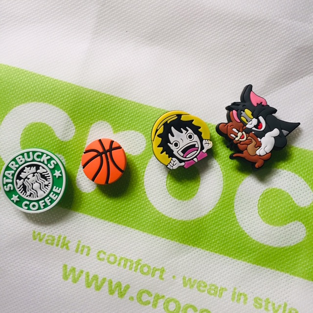 basketball croc pins