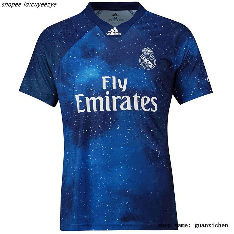 real madrid blue jersey