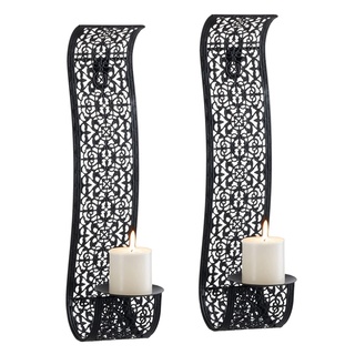 Wall-Mount Pillar Candles Holders for Room Decoration Candle Stand #5