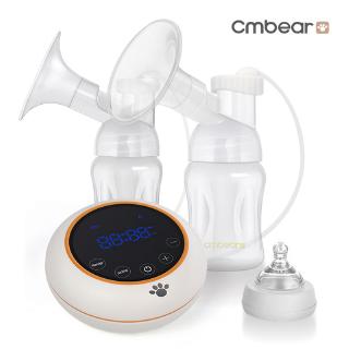 Kamanxiong Dual-Frequency Dual-Mode Bilateral Intelligent Electric Breast Pump, LCD Display 9-Speed Suction Adjustment Charging Breast Pump #1