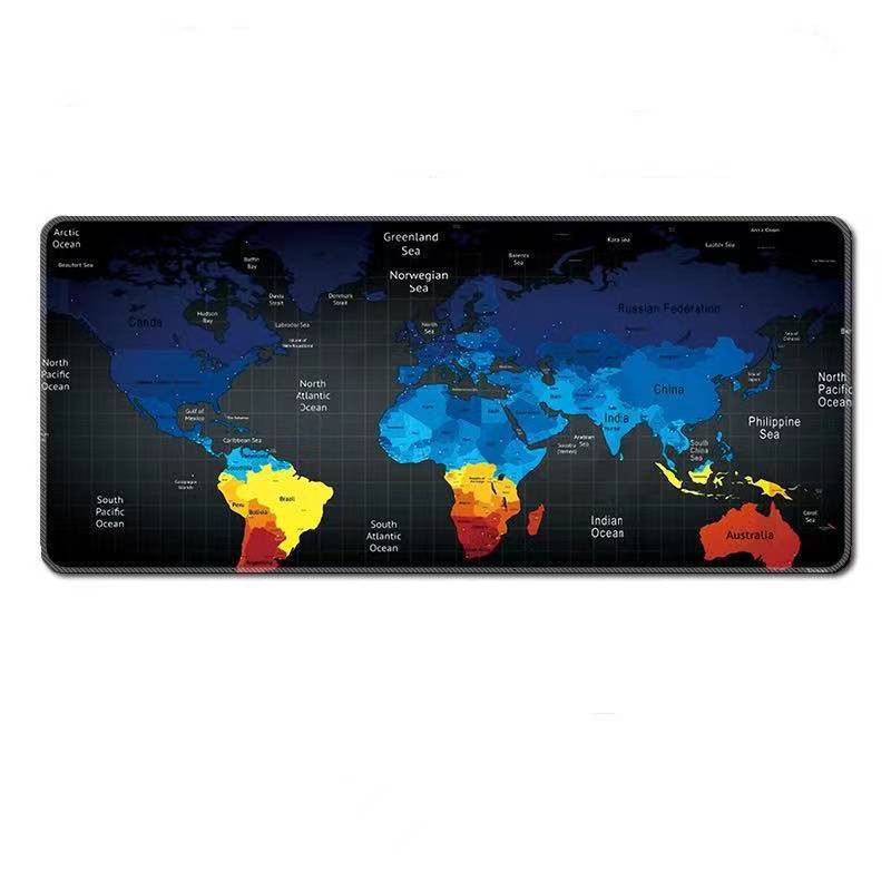 WORLD MAP 70cm × 30cm Extended Gaming Mouse Pad Mouse Mat | Shopee ...