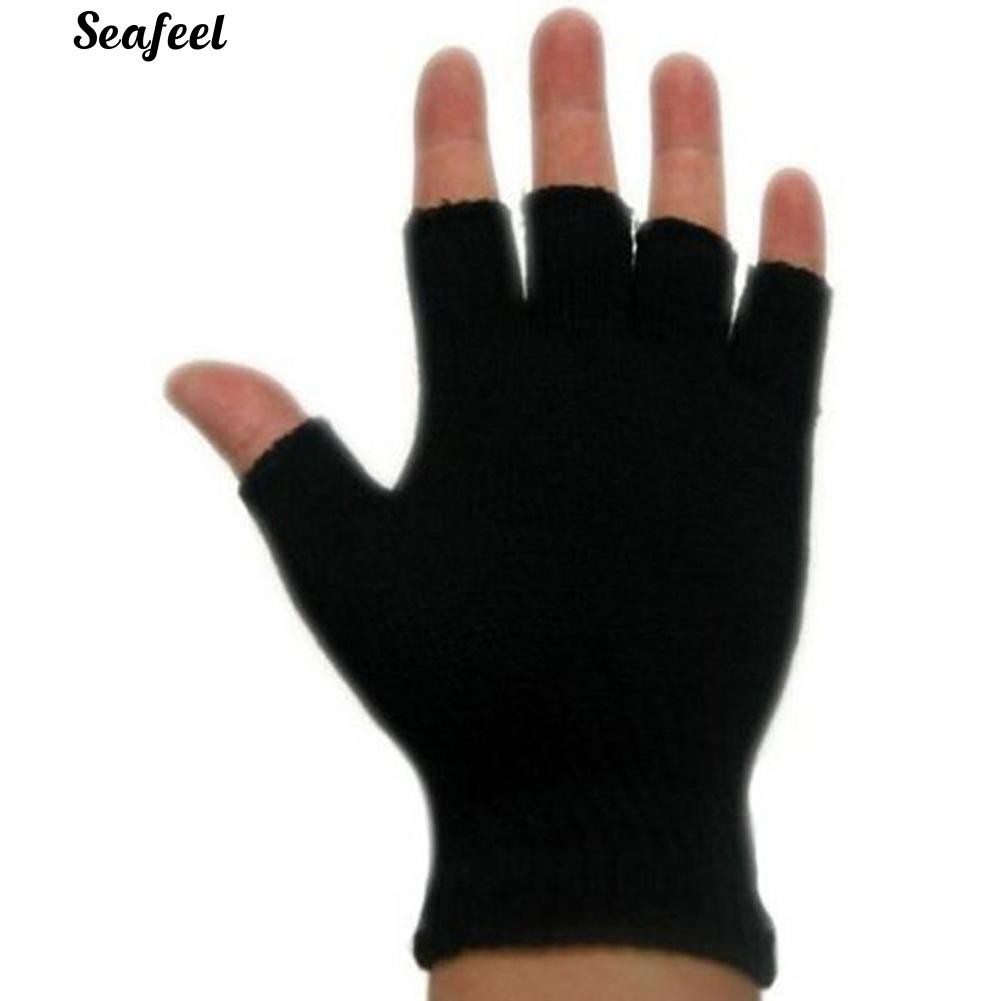 half hand gloves for winter