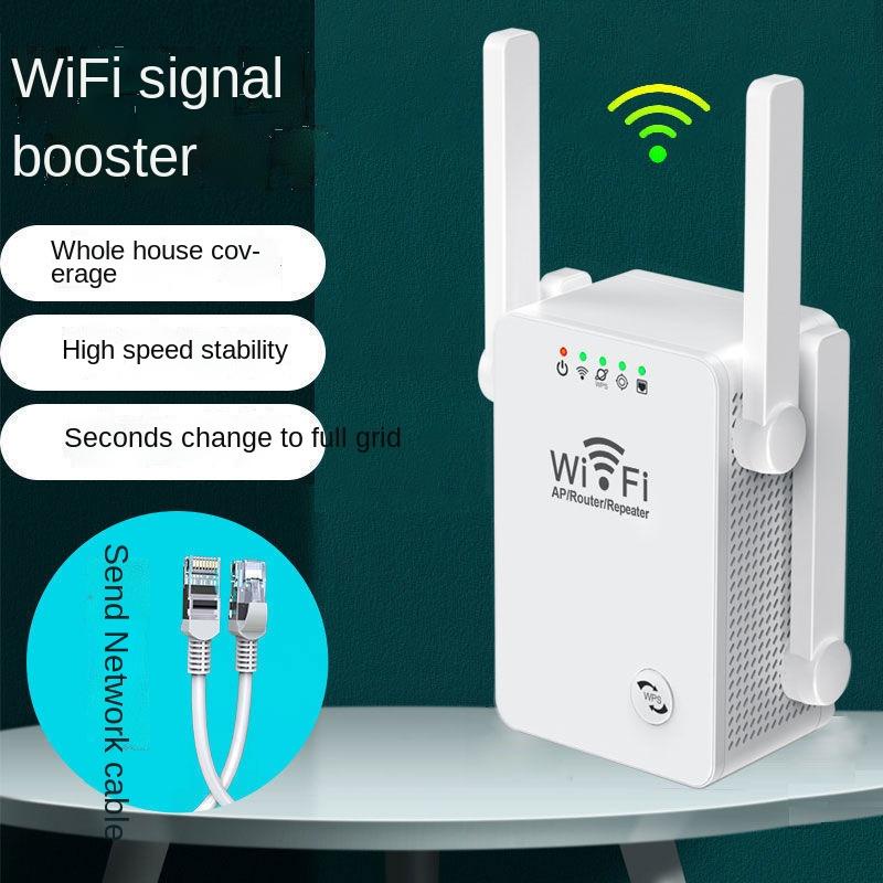 wifi signal booster amplifier router network booster extender wall relay receiver | Shopee Philippines