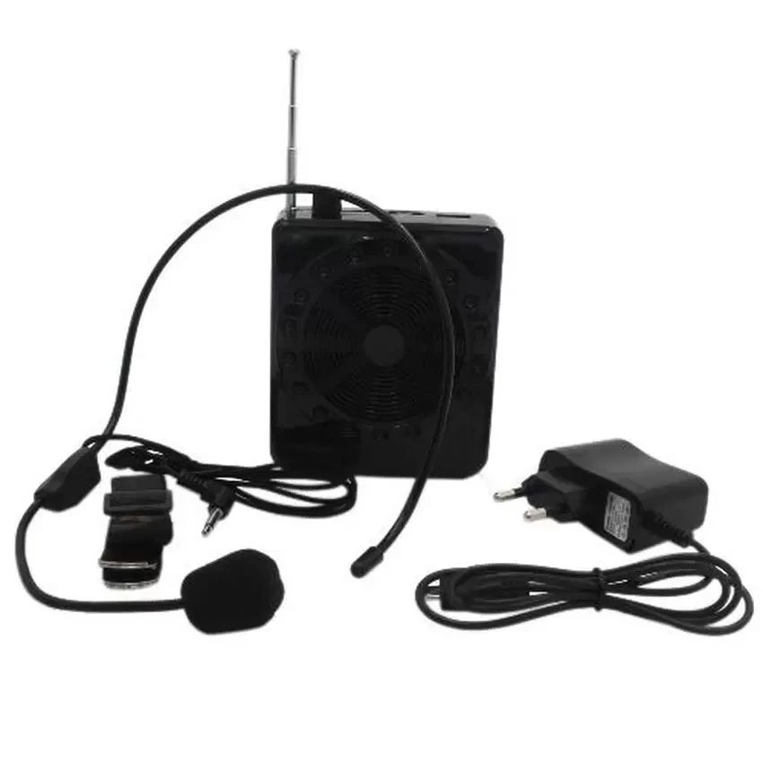 lapel microphone with speaker