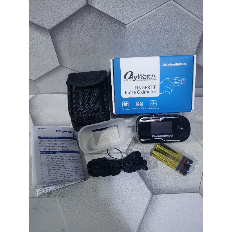 Choicemmed OxyWatch Pulse Oximeter ADULT Shopee Philippines