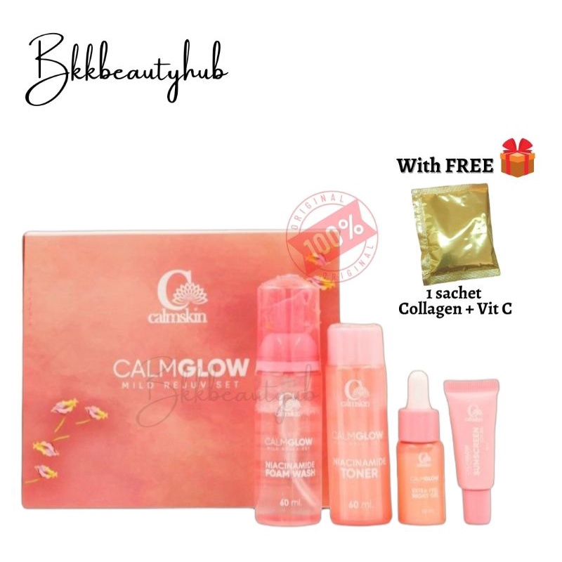 Calmskin Calmglow Niacinamide Mild Rejuv Set by Camille Trinidad Shopee Philippines