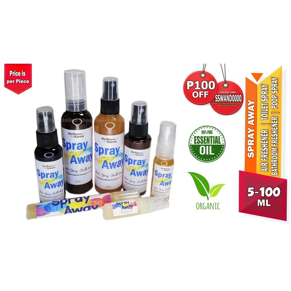 Wellness Haven Air Freshener for Bathroom Smell Toilet Spray Poop Spray