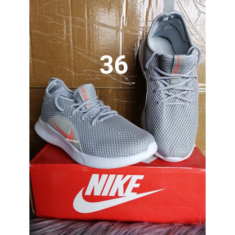 nike gray running shoes