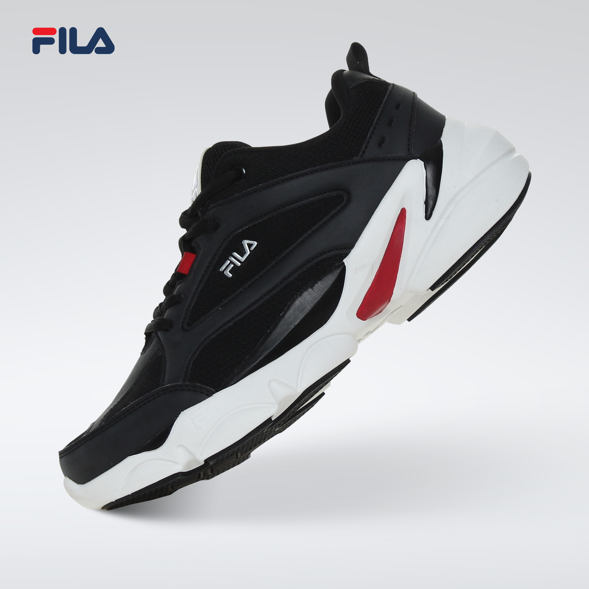 Fila Attractor Wave Flow Women's Running Shoes Black | Shopee Philippines