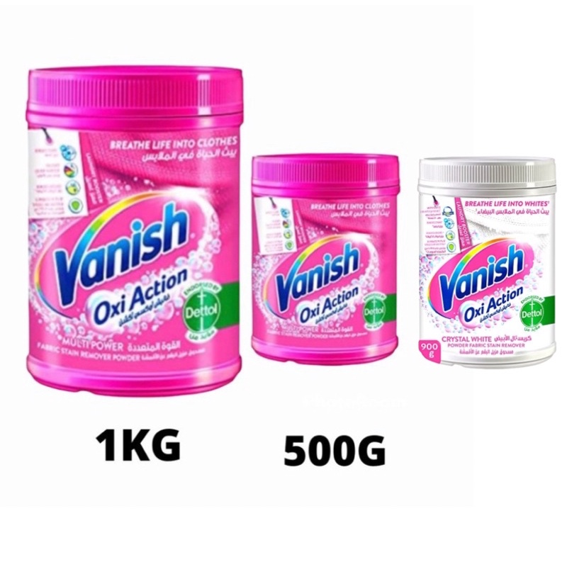Vanish Oxi Action Multi Power Fabric Stain Remover Powder with Scoop