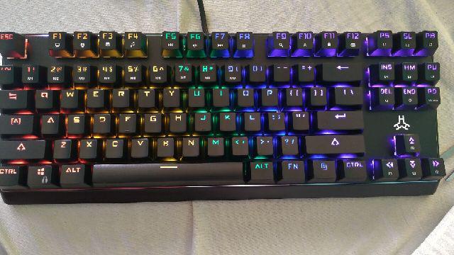 Rakk Tandus 87 Keys RGB Mechanical Gaming Keyboard | Shopee Philippines