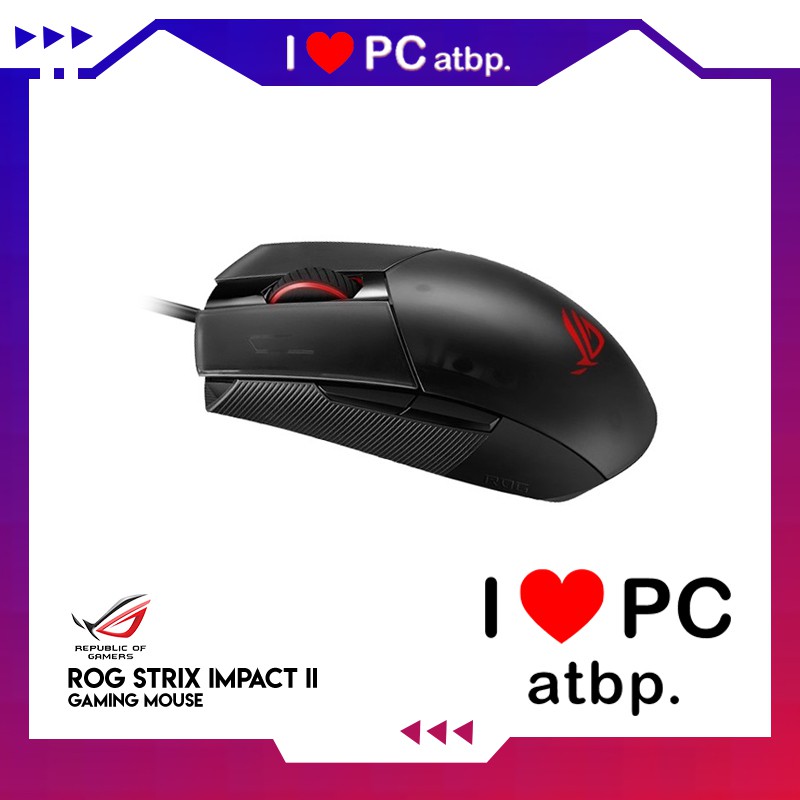 Asus Rog Strix Impact Ii Gaming Mouse Omron 60dpi Rgb Wired Usb Shopee Philippines