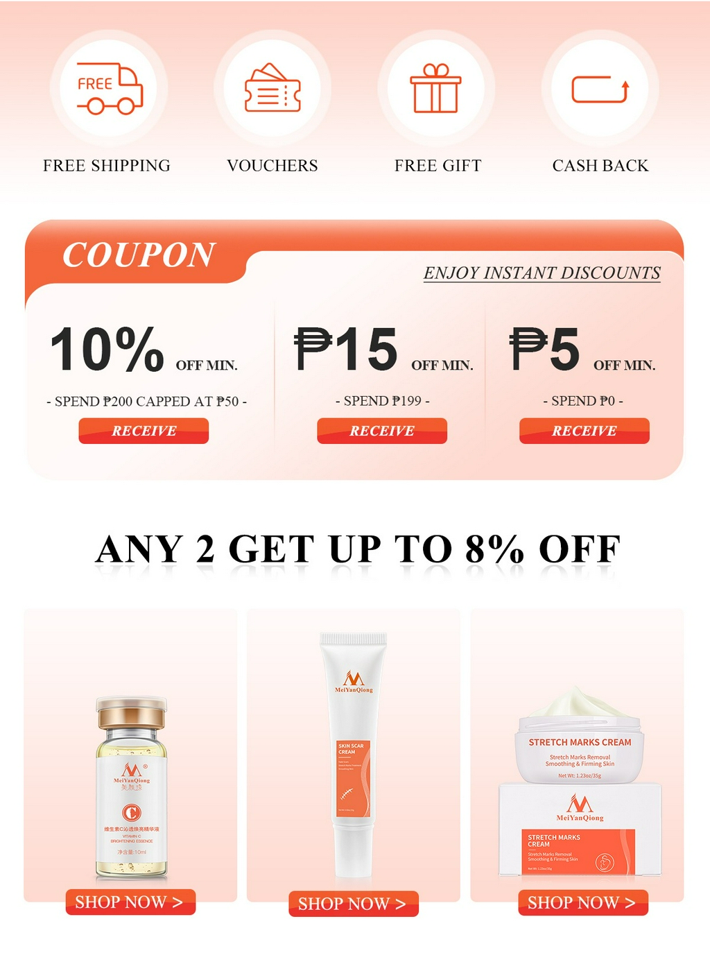 MeiYanQiong Official Store, Online Shop | Shopee Philippines