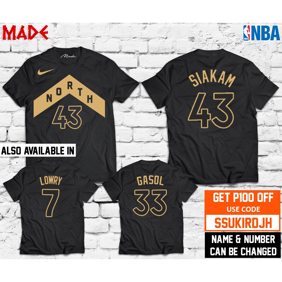 pascal siakam t shirt jersey