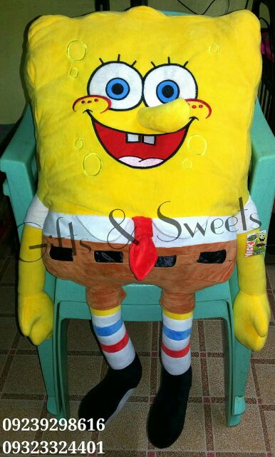 spongebob stuffed toy