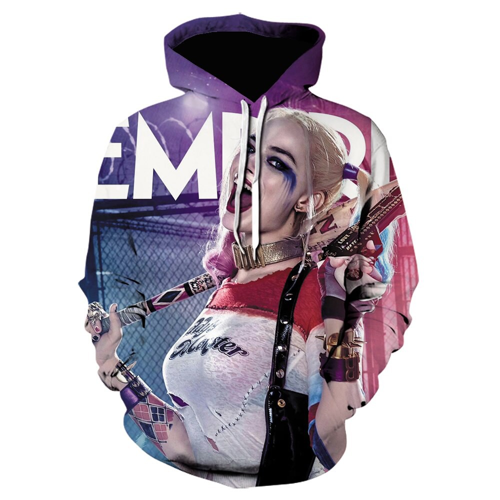 harley quinn and joker sweatshirt