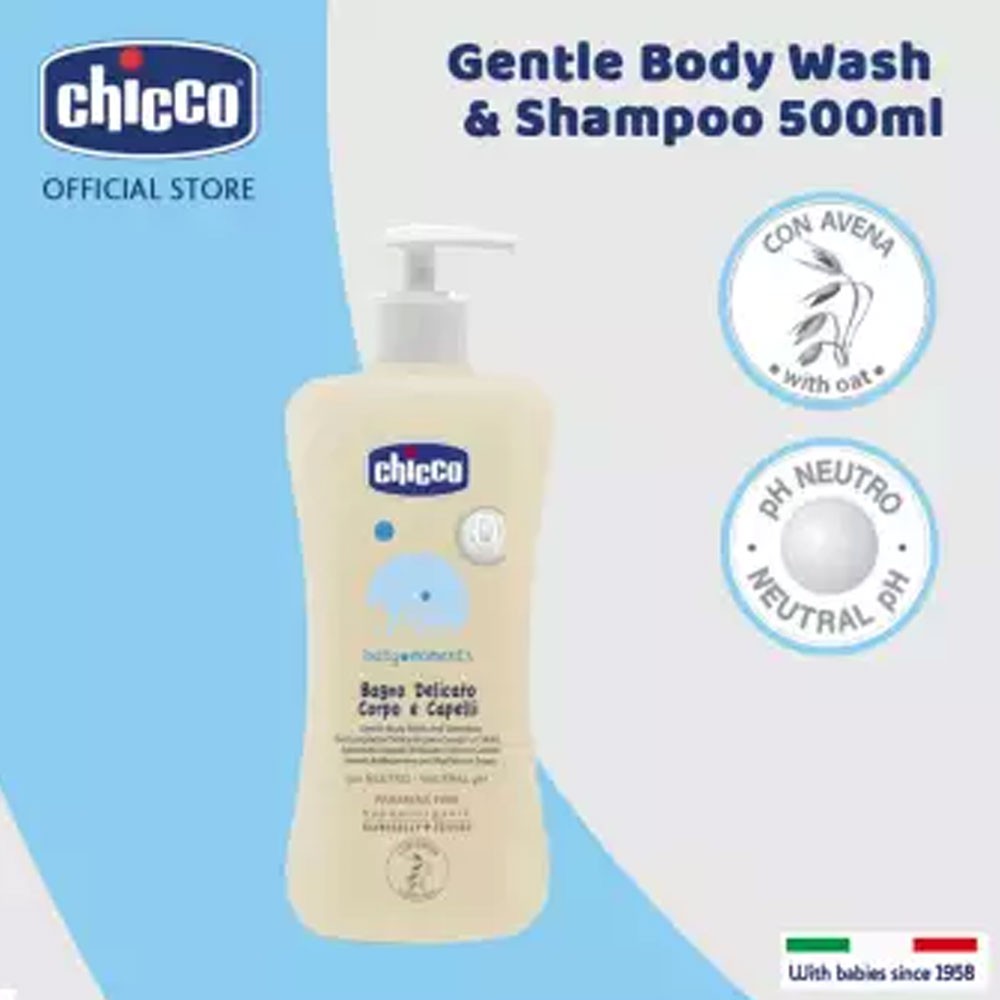 chicco baby wash and shampoo