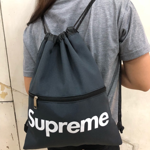 supreme string backpack