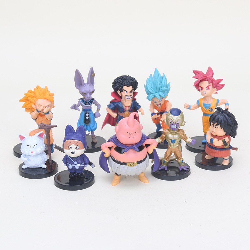 20pcs/set  Dragon Ball Z Super Saiyan Son Goku Vegeta Freeza  Action Figures Toy qGxe | Shopee Philippines