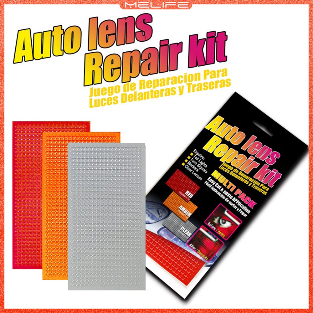 GM Lens Repair Kit Car Headlight Taillight 3 Color Repair Tool Kit