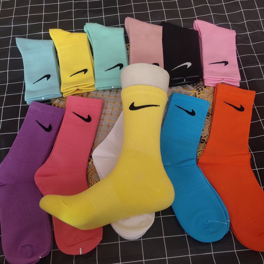 nike dri fit socks yellow