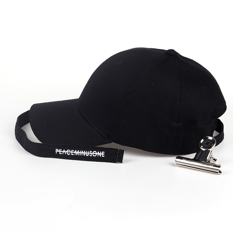 New Korean fashion long back strap Send clip baseball cap unisex cotton snapback hip hop hat