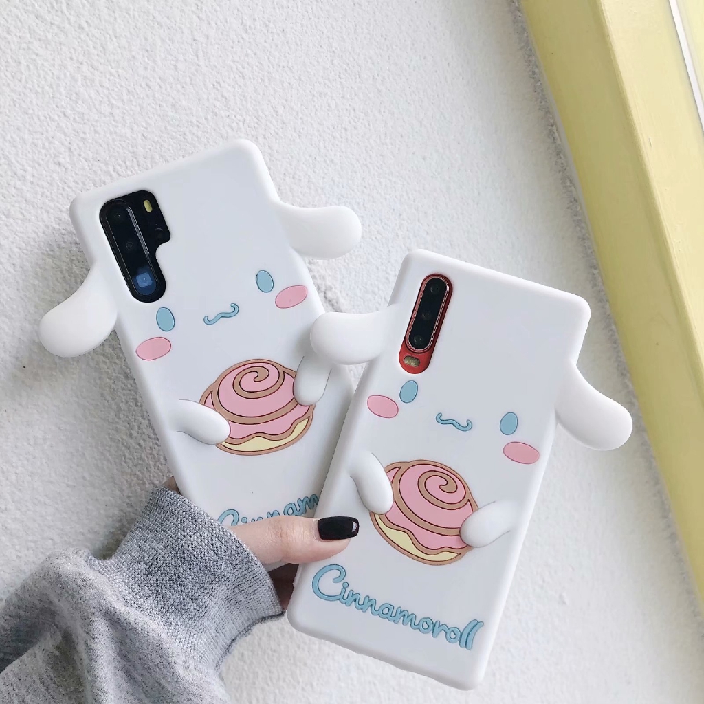 3D Japanese cute cartoon Cinnamoroll silicone Phone case for Xiaomi ...