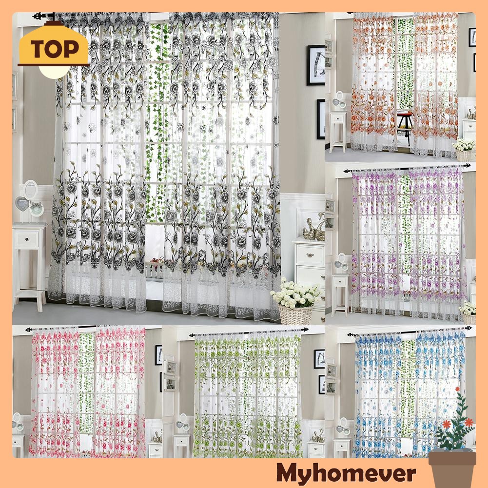 Myhomever Modern Blackout Curtains For Window Blinds Finished