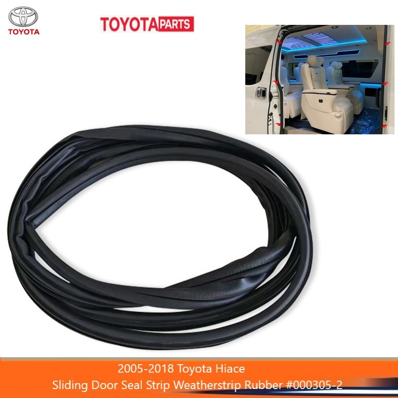 0003052 For 20052018 Toyota Hiace sliding door rubber 0003052