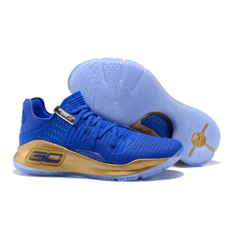 Under Armour Curry 4 Low Royal Blue 