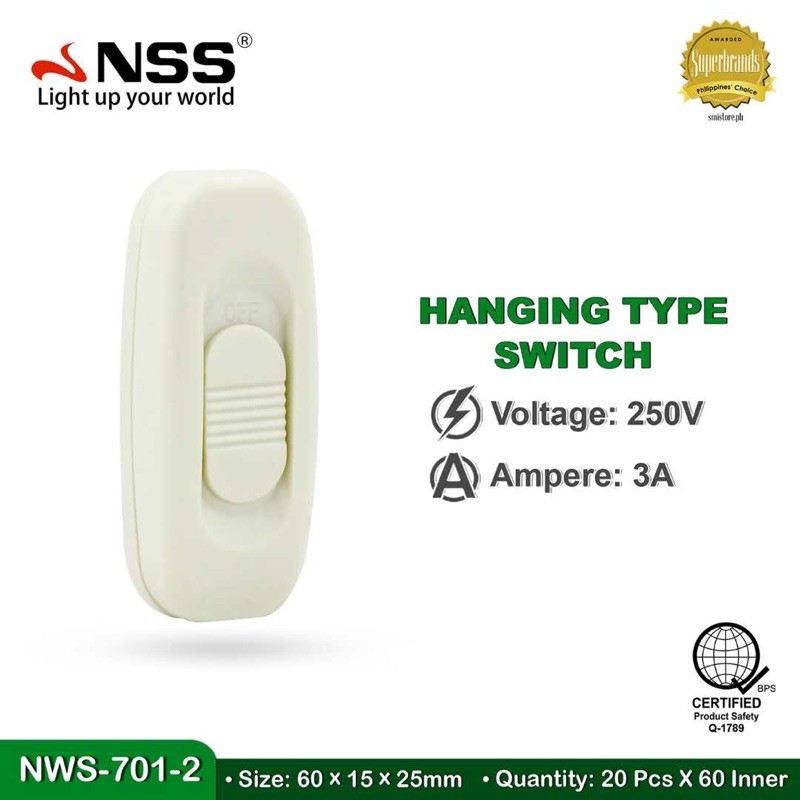 Cord Switch Hanging Type Switch Shopee Philippines