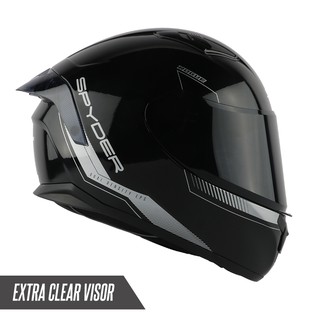 Spyder Full-Face Helmet ROGUE PD SOB (FREE CLEAR VISOR) | Shopee ...