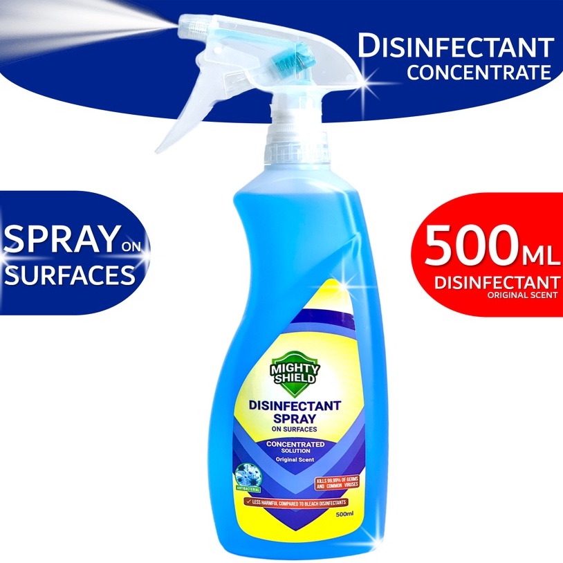 Mighty Shield DISINFECTANT SPRAY 500ML - SPRAYER DISINFECTANT 500ML ...