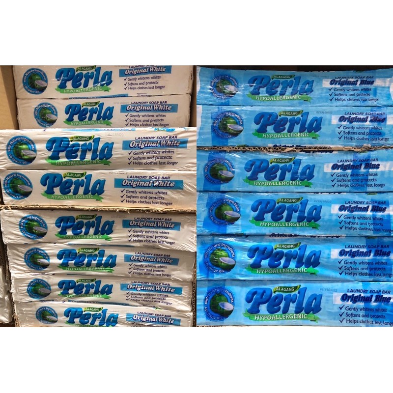 Perla Hypoallergenic Laundry Soap Bar 380g 95g X 4 Bars Shopee