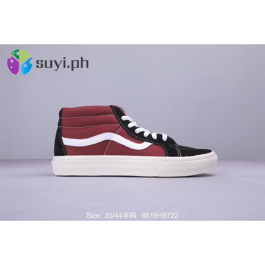 vans slip on high tops