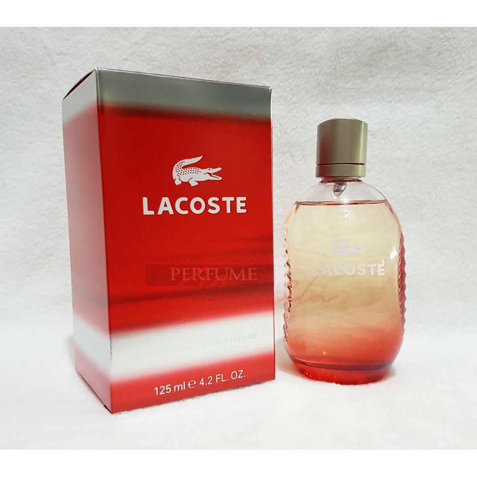 lacoste red style in play 125ml