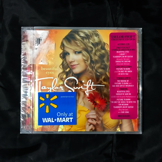 Beautiful Eyes Taylor Swift Cd And Dvd Ep