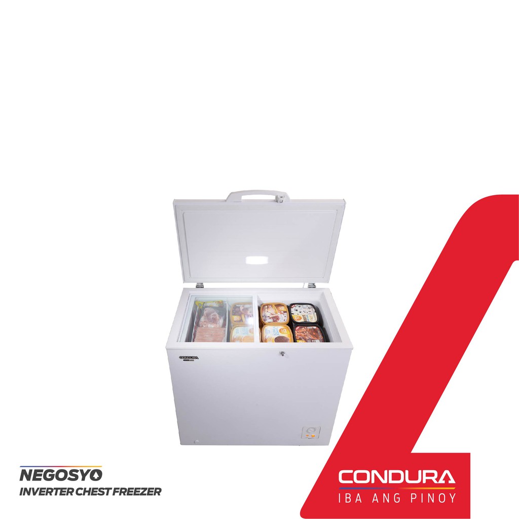 Condura Chest Freezer Inverter 7.0 cu ft CCF200Ri presyo ₱20,605