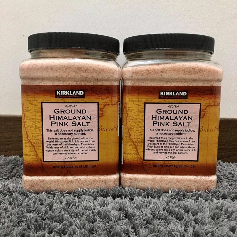 Ground Himalayan Pink Salt Kirkland Signature 5LB Shopee Philippines