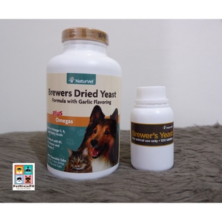 【High Quality】 ☃Brewers Dried Yeast Naturvet for Dogs and Cats 50grams❤