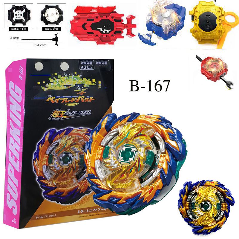 Beyblade Burst B-167 Sparking SuperKing Booster Mirage Fafnir Nt 2S New ...