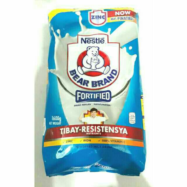 Bear Brand Powdered Milk Drink 1.6kg | Shopee Philippines