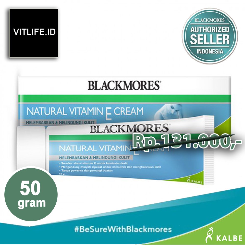 Blackmores Vitamin E Cream Health Skin That Made From Natural Rich