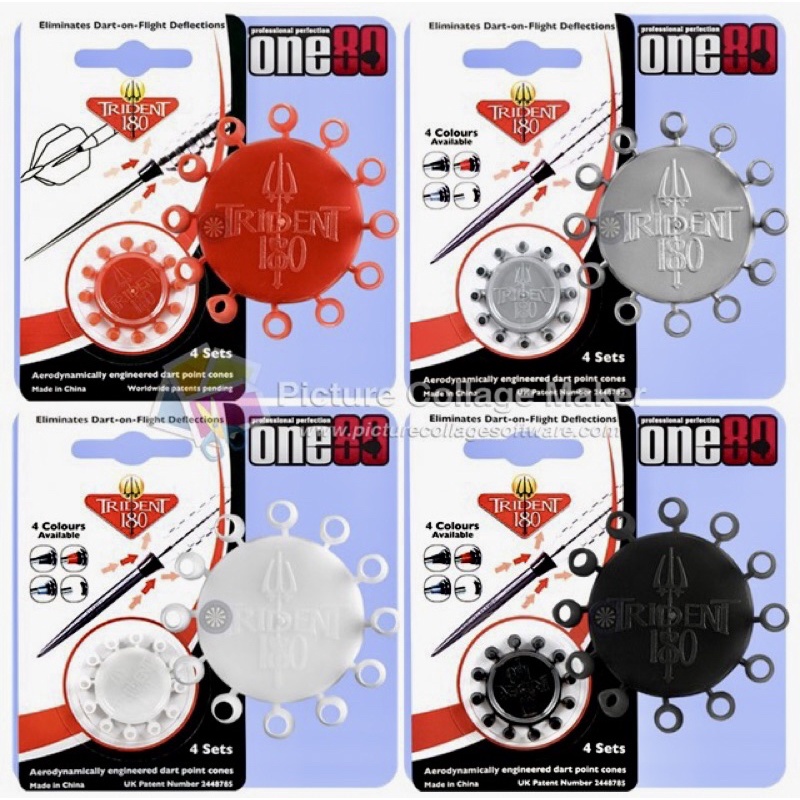 Dart Point Winmau Flights protector Trident 180 Protects Your